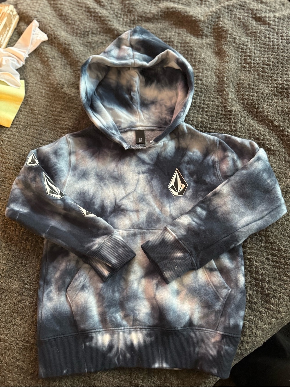 Volcom Kid's Tie-Dye Crewneck Hoodie